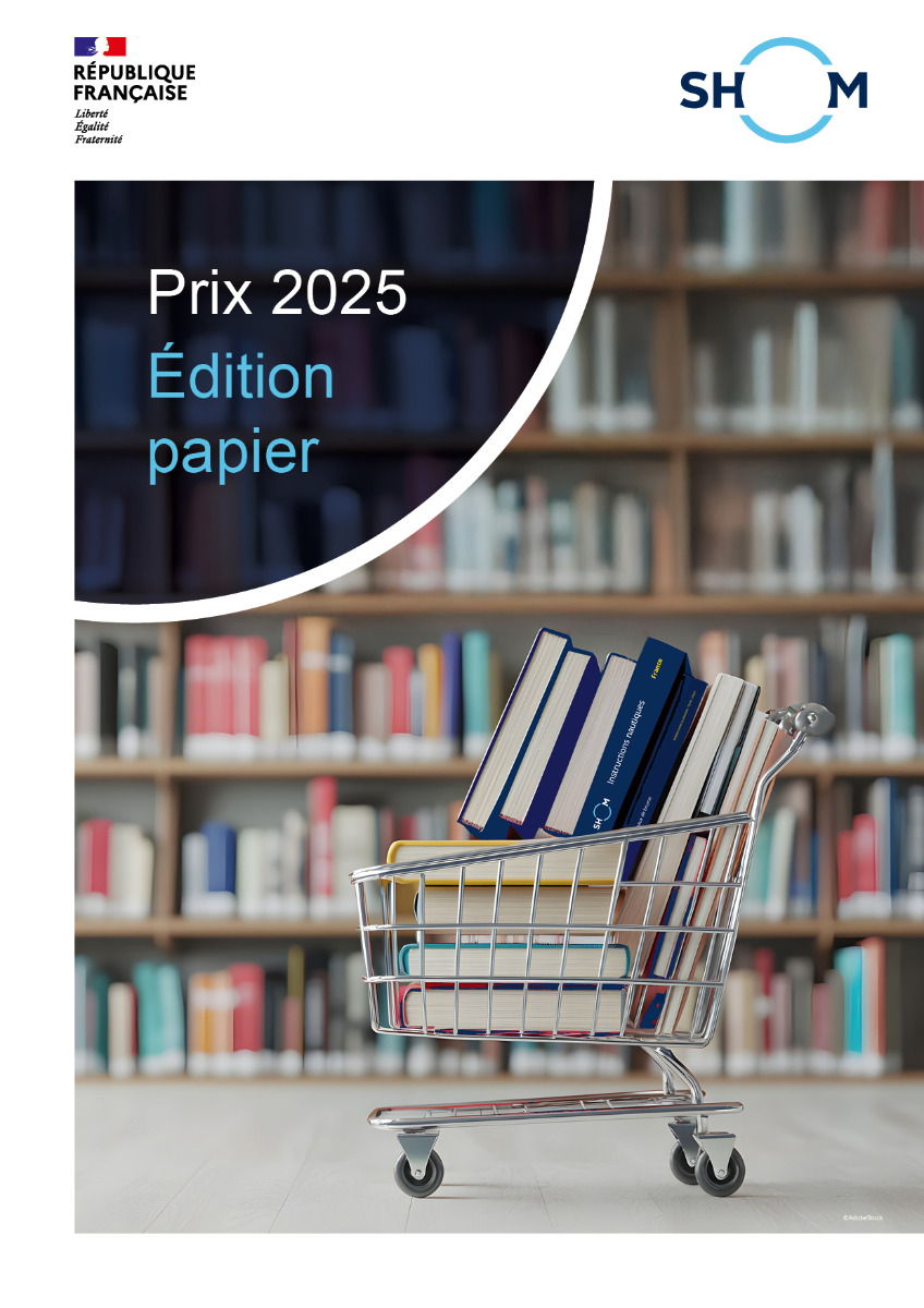 Petit catalogue  Shom 2025