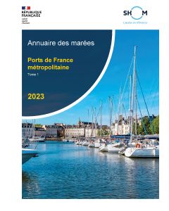 Annuaire des marées 2023 - Tome 1