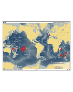 vue globale carte espaces maritimes français 