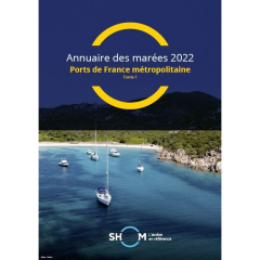 Annuaire des marées 2022 – Tome 1