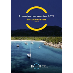 Annuaire des marées 2022 – Tome 2