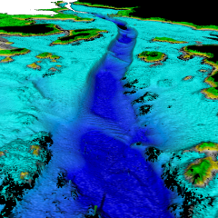 Partie maritime fusionnée Litto3D® - Finistère 2014