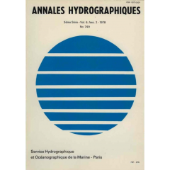 Annales hydrographiques n°749 (1978)