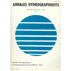 Annales hydrographiques n°751 (1979)
