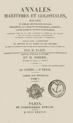 Annales Maritimes et Coloniales 1838 - Tome1
