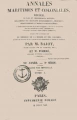 Annales maritimes et coloniales 1841 - Tome1