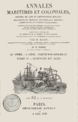 Annales maritimes et coloniales 1843 - Tome2