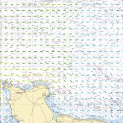 Atlas de courants de marée 2D au format netcdf - Manche