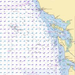 Atlas de courants de marée 2D au format netcdf - Gascogne