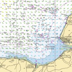 Atlas de courants de marée 2D au format netcdf – Baie de Seine