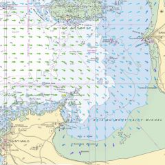 Atlas de courants de marée 2D au format netcdf – Golfe Normand-Breton