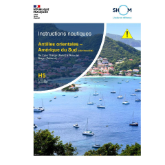 IN H5 - Antilles orientales – Amérique du Sud (côte Nord-Est) – De Cabo Orange (Brésil) à Boca del Drago (Panamá)