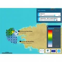 Courants de surface - Radar HF (archives)